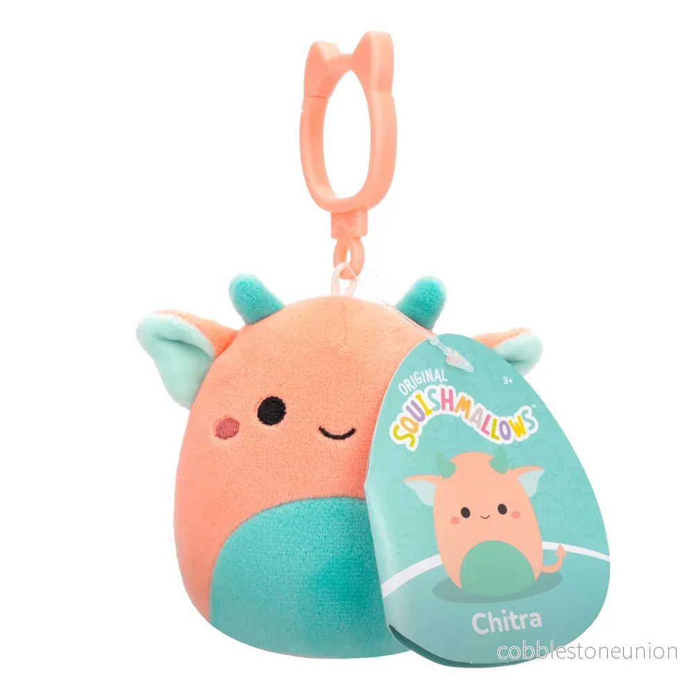 Squishmallows Clip-On Chitra The Boglin 9cm
