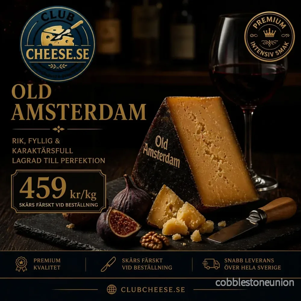 Old Amsterdam – Exklusiv Premiumost från Holland Old Amsterdam – Exklusiv Premiumost från Holland