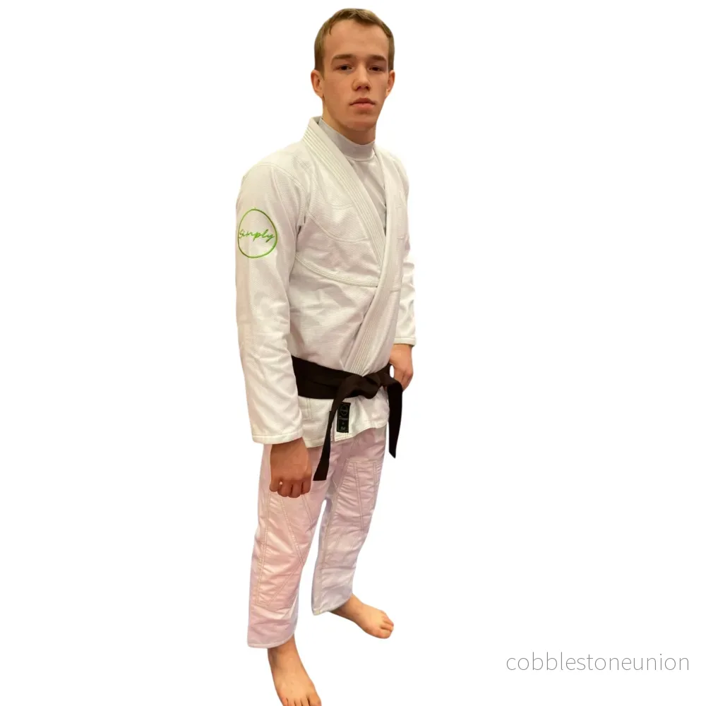 Simply Bjj Gi V1 Vit - Bild 2