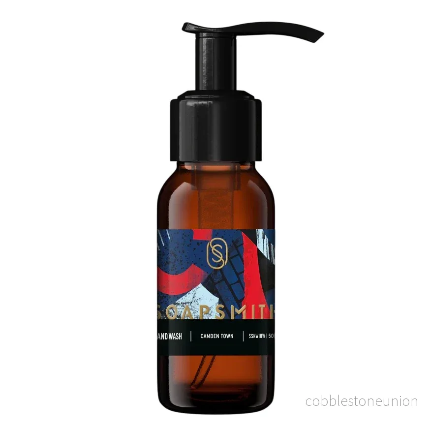 Soapsmith, Camden Town, Cleaning, Flytande tvål, För händer, 50 ml Soapsmith, Camden Town, Cleaning, Flytande tvål, För händer, 50 ml