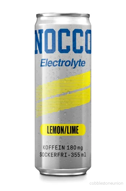 Nocco Electrolyte Lemon/Lime 355 ml burk 24-pack Nocco Electrolyte Lemon/Lime 355 ml burk 24-pack