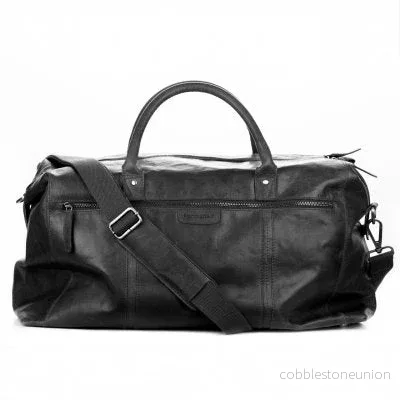 Springfield weekendbag skinn svart 385-SP-110 Springfield weekendbag skinn svart 385-SP-110