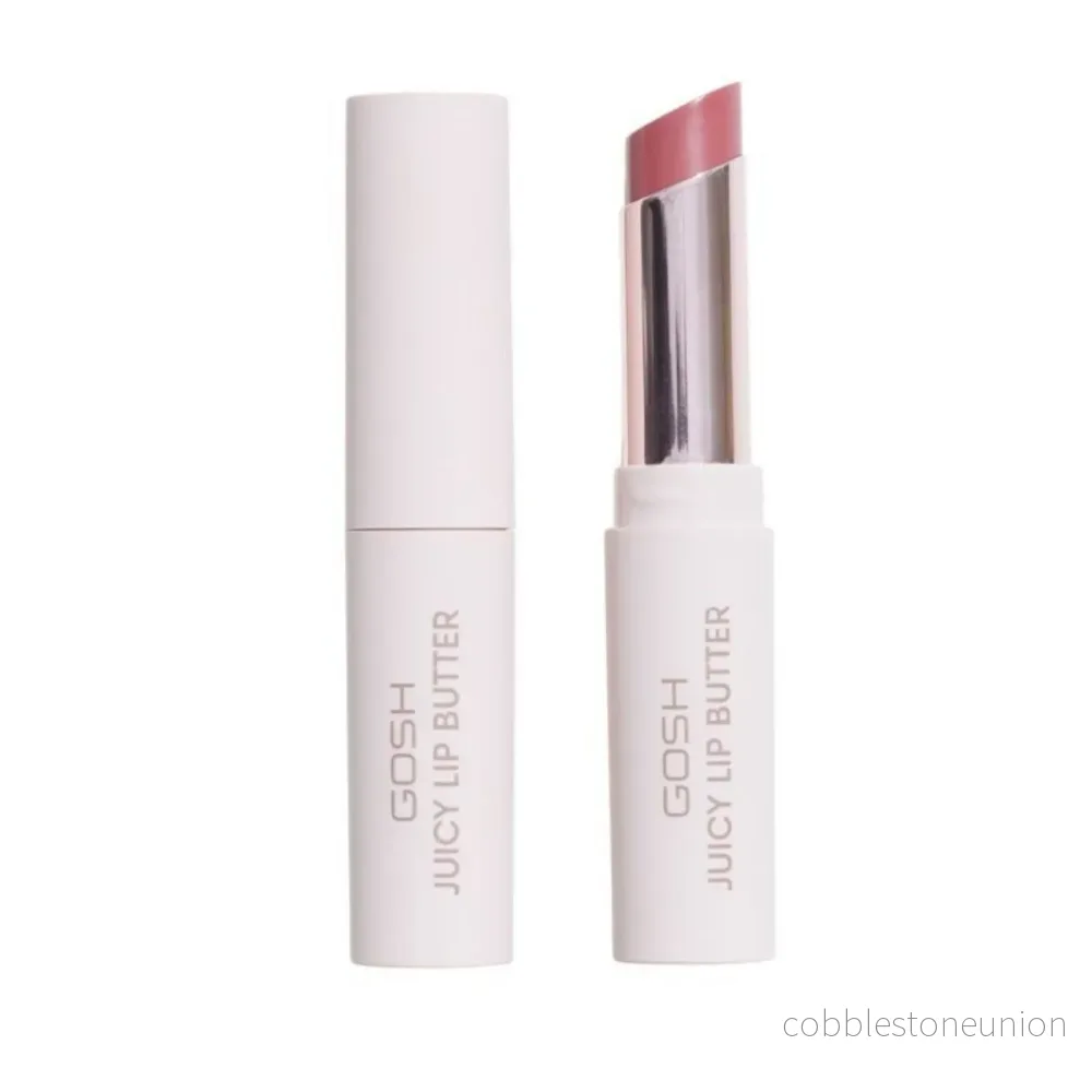 Gosh, Juicy Lip Butter, Högpigmenterat, Krämigt läppstift, 002, Sweet Treat, 2.8 g