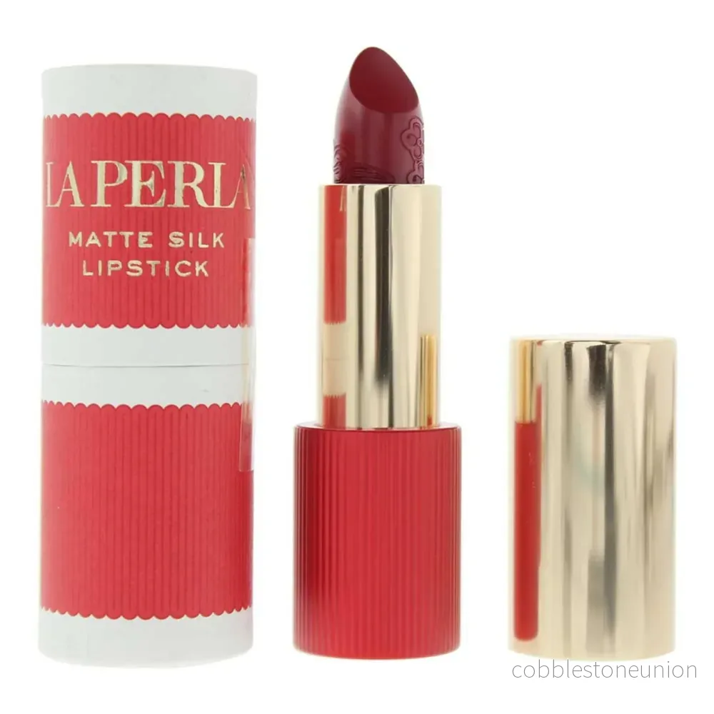 La Perla, Matte Silk, Matt, Krämigt läppstift, 107, Körsbärsröd, 3.5 g - Bild 2