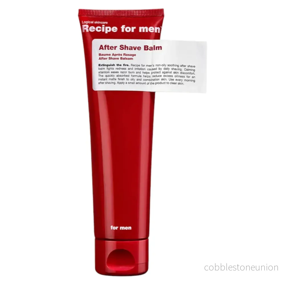 Recipe For Men, After-Shave Balm, Soothing and Calming, After-shave balm, 100 ml Recipe For Men, After-Shave Balm, Soothing and Calming, After-shave balm, 100 ml