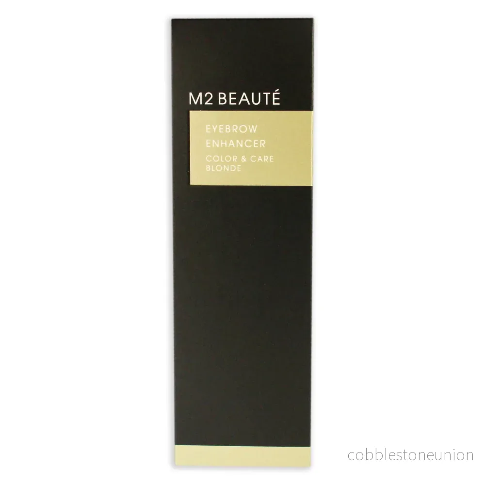 M2 Beaute, Eyebrow Enhancer Color & Care, Vegan, Tillväxt, Ögonbrynsgel, Blond, 6 ml - Bild 3
