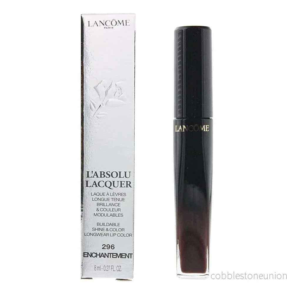 Lancome, L’Absolu Lacquer, Skina, Flytande läppstift, 296, Förtrollning, 8 ml Lancome, L’Absolu Lacquer, Skina, Flytande läppstift, 296, Förtrollning, 8 ml