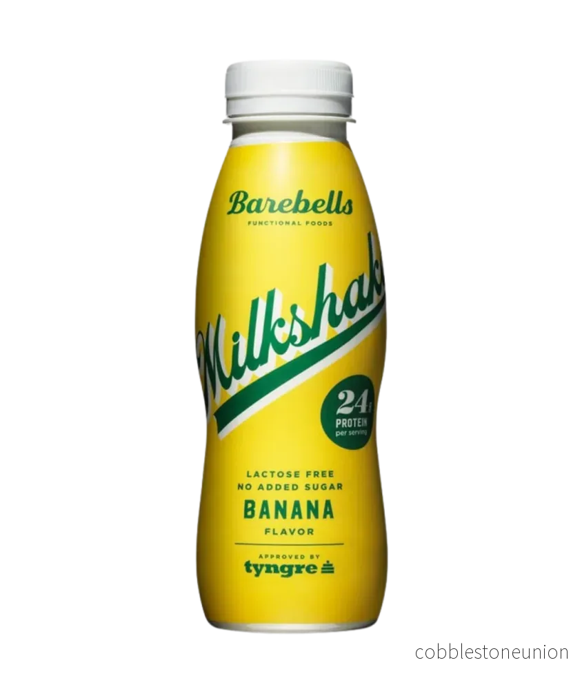 Barebells Protein Milkshake Banana 33cl EPET 8-pack Barebells Protein Milkshake Banana 33cl EPET 8-pack