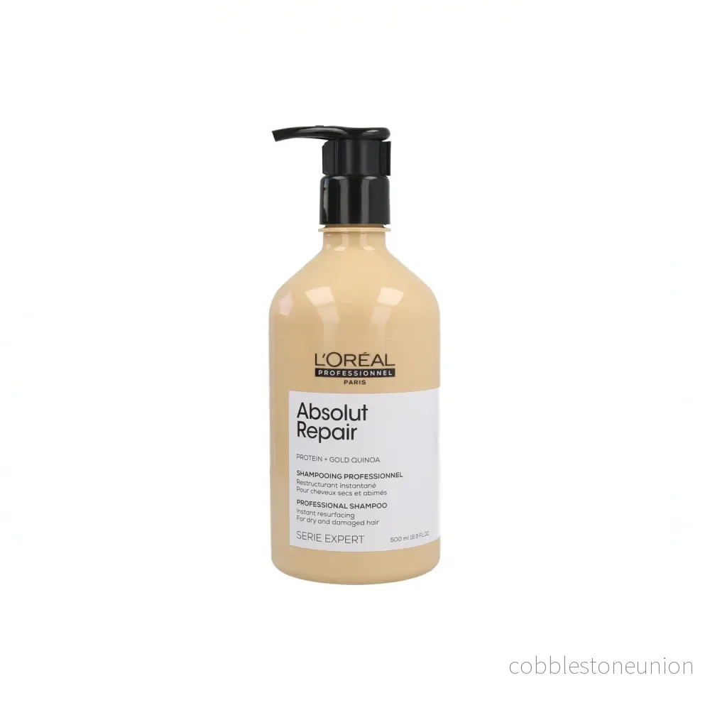 L’Oréal Professionnel, Serie Expert Absolut Repair, Protein + Golden Quinoa, Schampo, Direkt ytreparation, 500 ml L’Oréal Professionnel, Serie Expert Absolut Repair, Protein + Golden Quinoa, Schampo, Direkt ytreparation, 500 ml