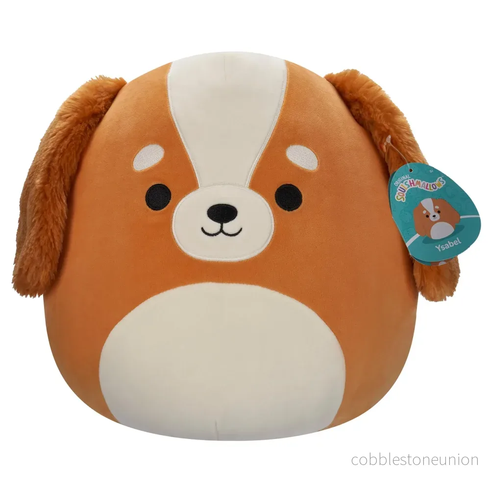 Squishmallow 30 Cm Ysabel Spaniel Dog Squishmallow 30 Cm Ysabel Spaniel Dog