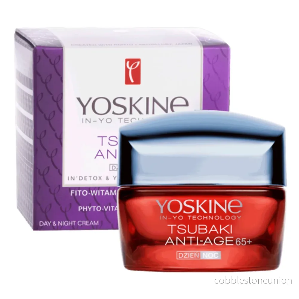 Yoskine, Tsubaki 65+, Anti-age, Dag & Natt, Kräm, Ansikte, 50 ml - Bild 2