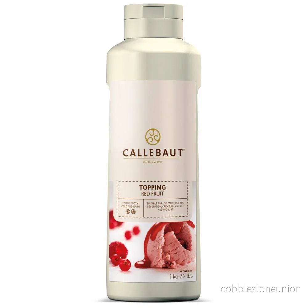 Callebaut Topping Red fruit (1kg) Callebaut Topping Red fruit (1kg)