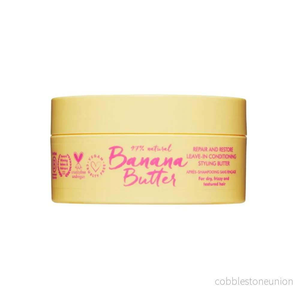 Umberto Giannini, Banana Butter, Leave-in balsam, Repairing & Defrizzing, 200 ml Umberto Giannini, Banana Butter, Leave-in balsam, Repairing & Defrizzing, 200 ml