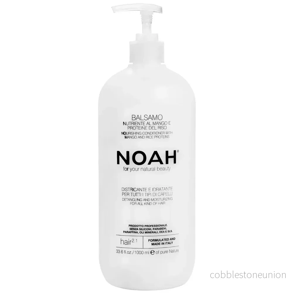 Noah, Natural, Mango, Hårbalsam, Nourishing & Hydrating, 1000 ml