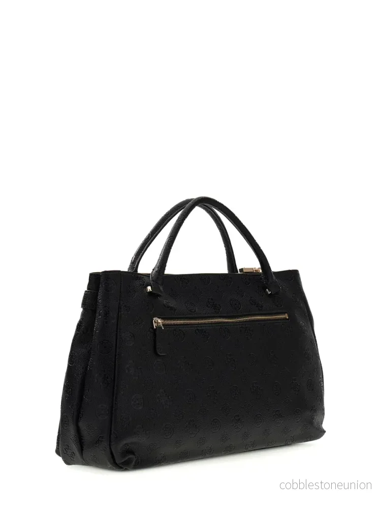 Guess Handbag Ella Logo svart - Bild 2