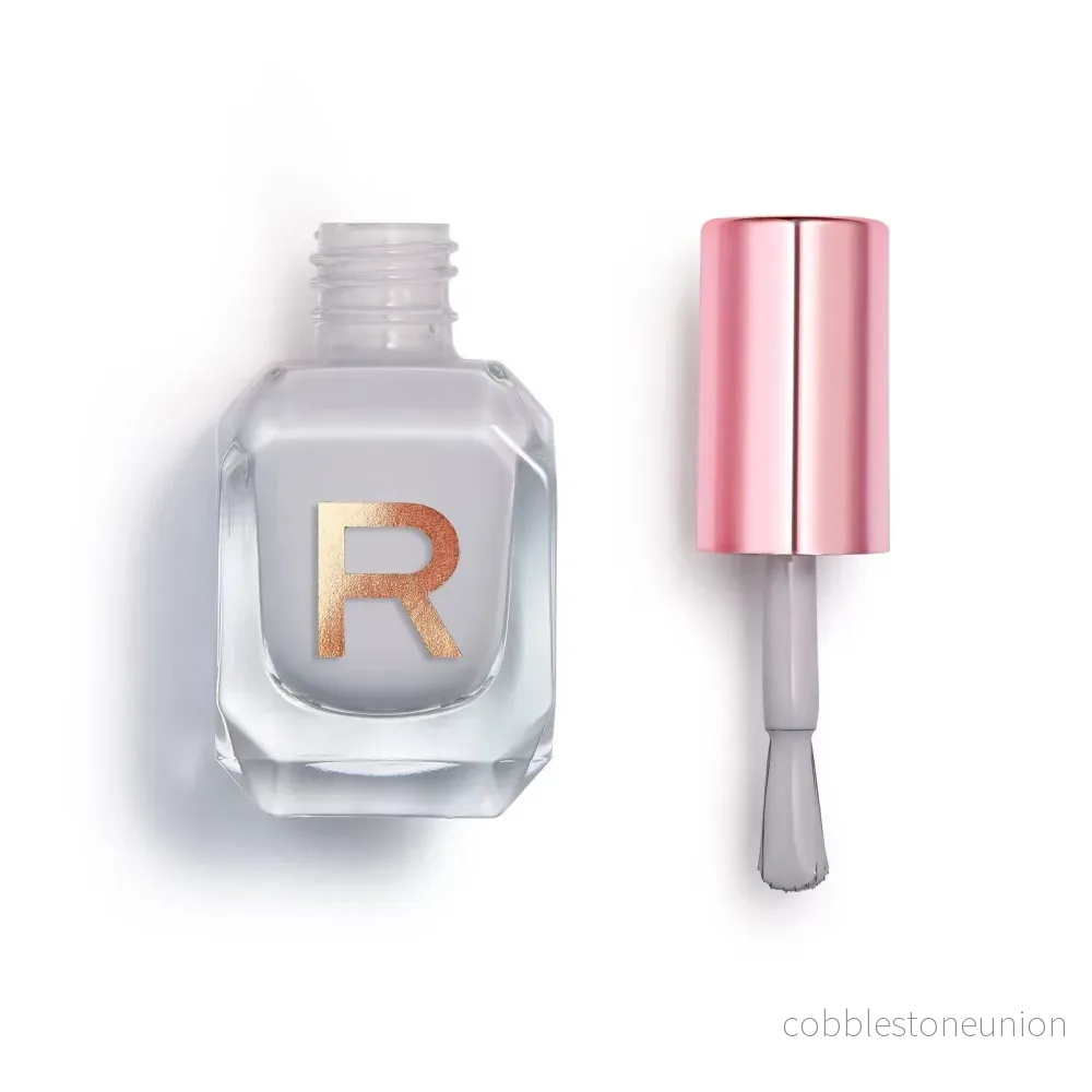 Makeup Revolution, Express, Nail Polish, Uniform Grey, 10 ml - Bild 2