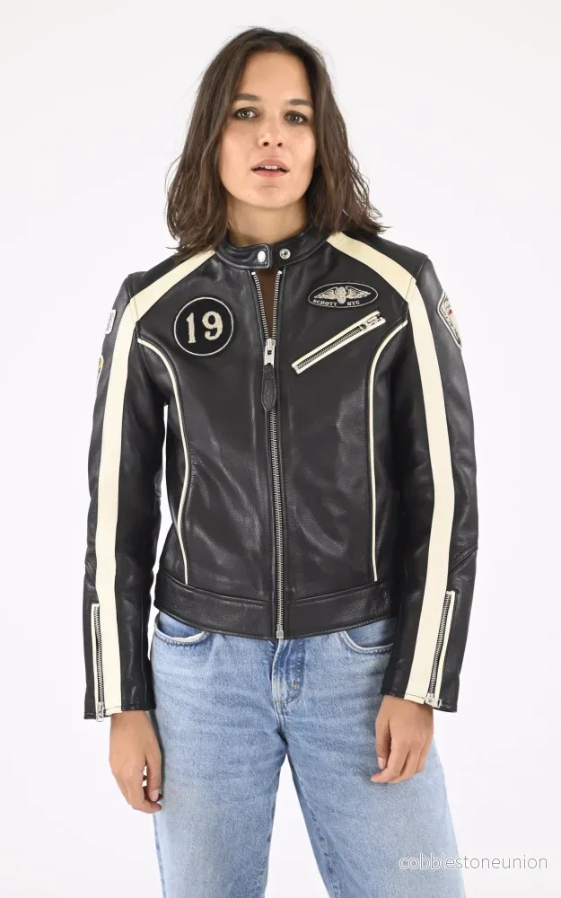 Black LCW Leather Biker Jacket – Women Black LCW Leather Biker Jacket – Women