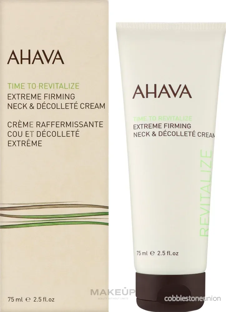 Ahava, Time To Revitalize Extreme, Firming, Cream, Neck & Décolleté, 75 ml - Bild 2