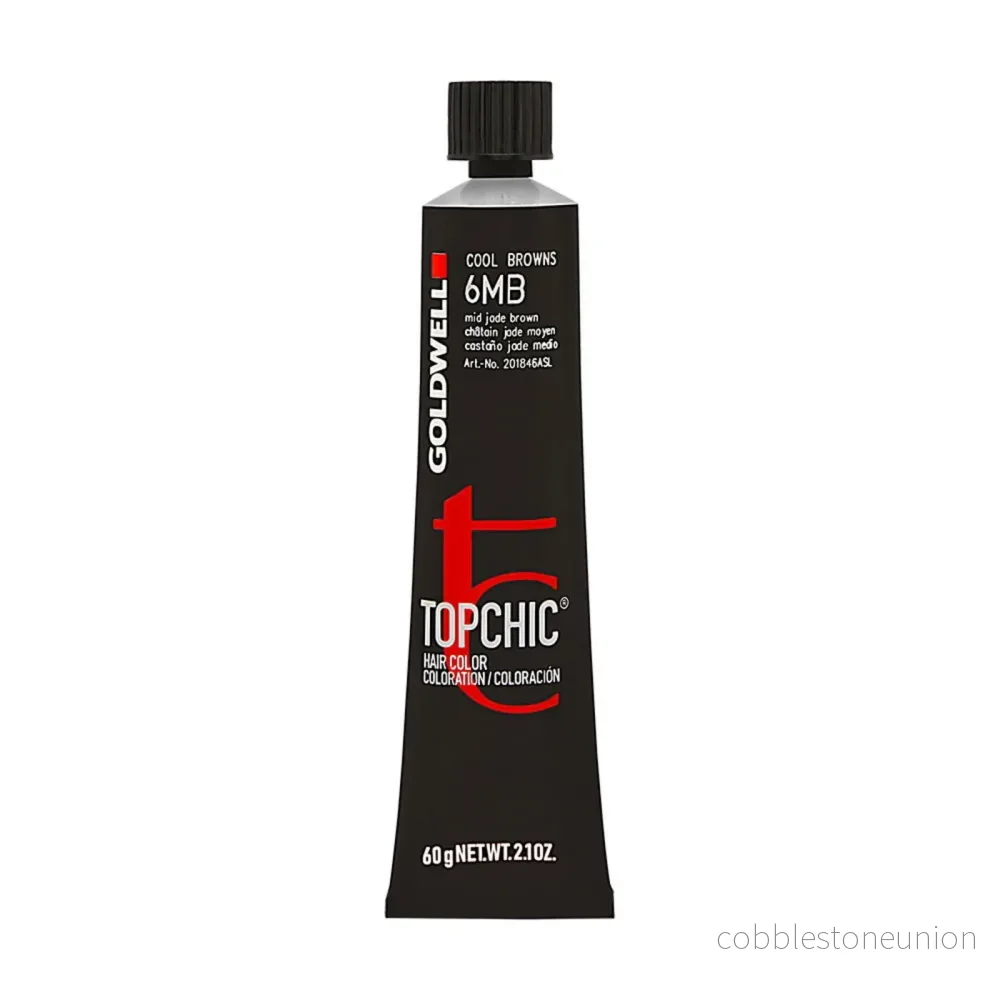 Goldwell, TopChic, Permanent Hair Color, 6MB, 60 ml