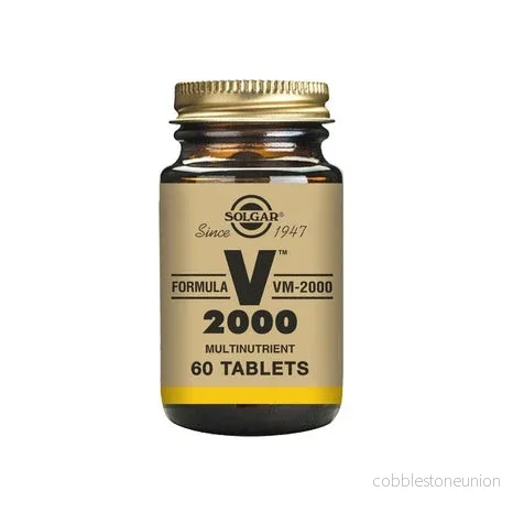 Solgar Formula VM-2000 Multivitamin (extra stark b-compl+örtbas), 60 tabletter Solgar Formula VM-2000 Multivitamin (extra stark b-compl+örtbas), 60 tabletter