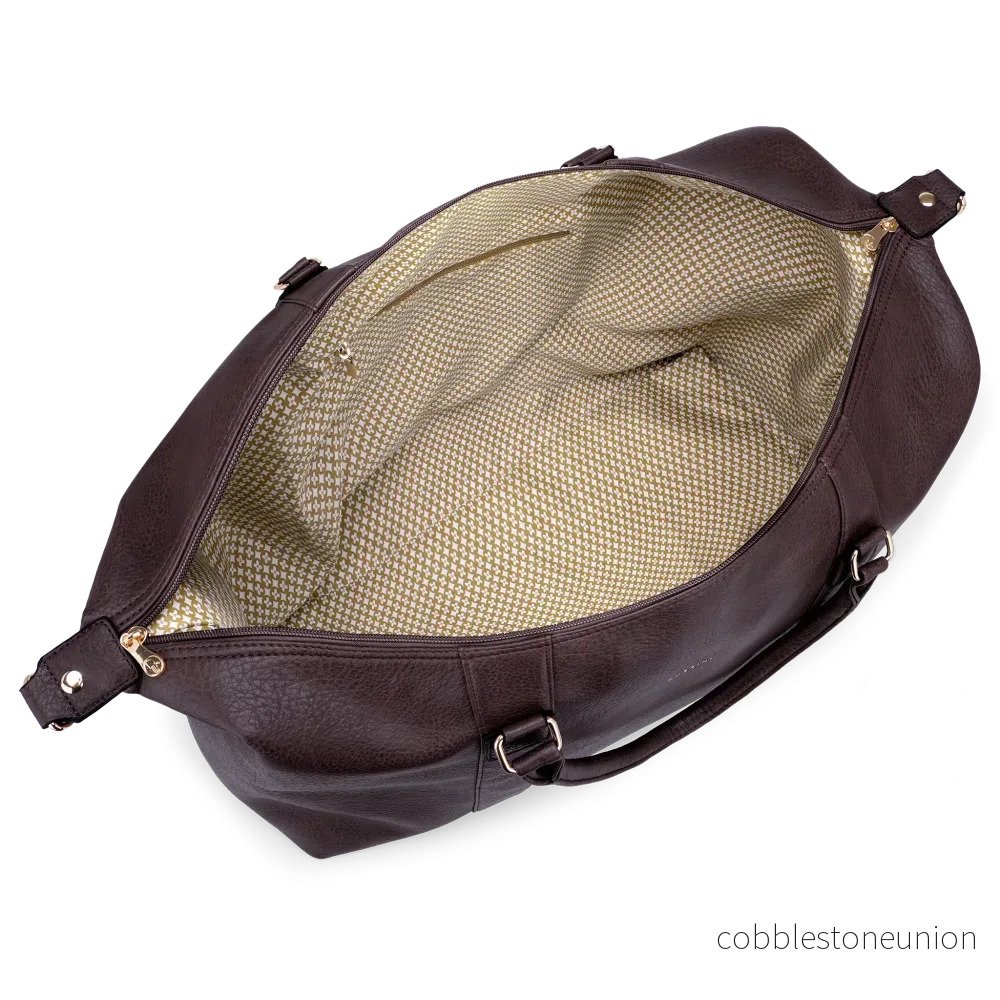 Puccini Weekendbag Disa mörkbrun - Bild 3