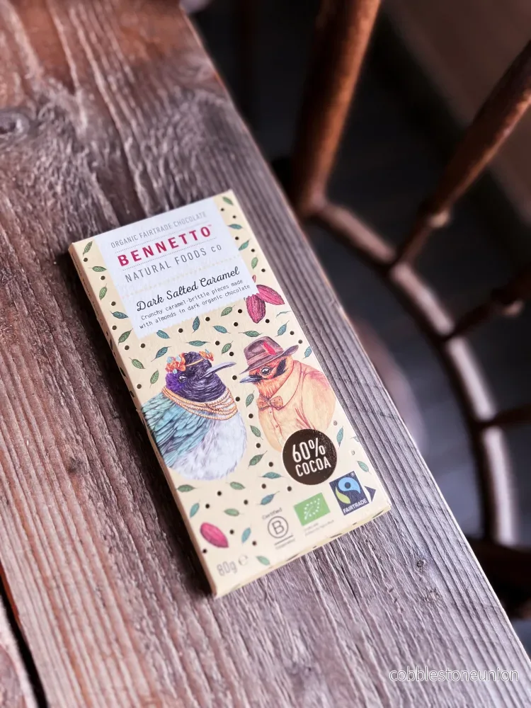Benetto – 60% Mörk Choklad SALT KARAMELL, ekologisk, fairtrade & vegan Benetto – 60% Mörk Choklad SALT KARAMELL, ekologisk, fairtrade & vegan