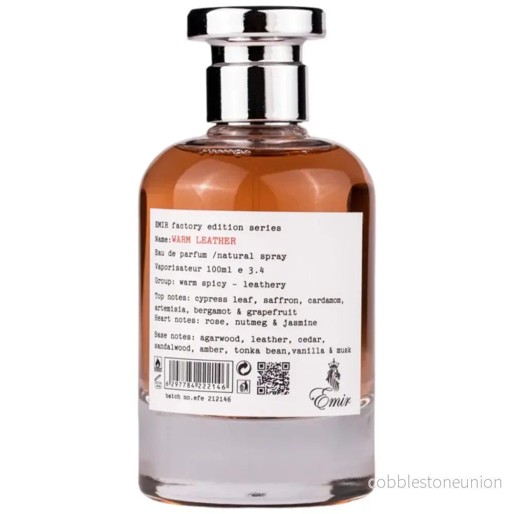 Emir, Warm Leather Factory Edition, Eau de Parfum, Unisex, 100 ml