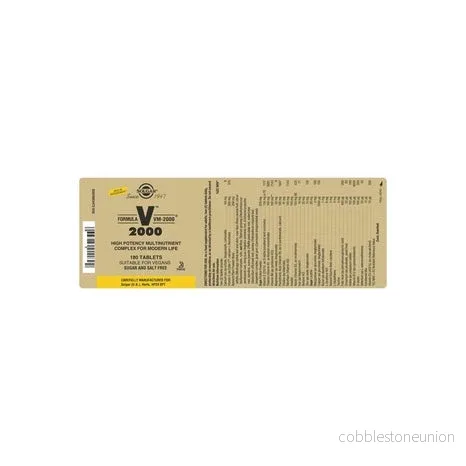 Solgar Formula VM-2000 Multivitamin (extra stark b-compl+örtbas), 90 tabletter - Bild 2