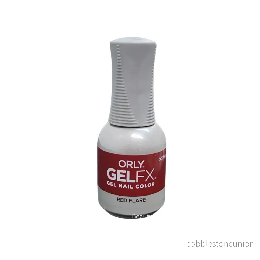 Orly, Gelfx, Kräm, Semi-permanent nagellack, Red Flare, 18 ml