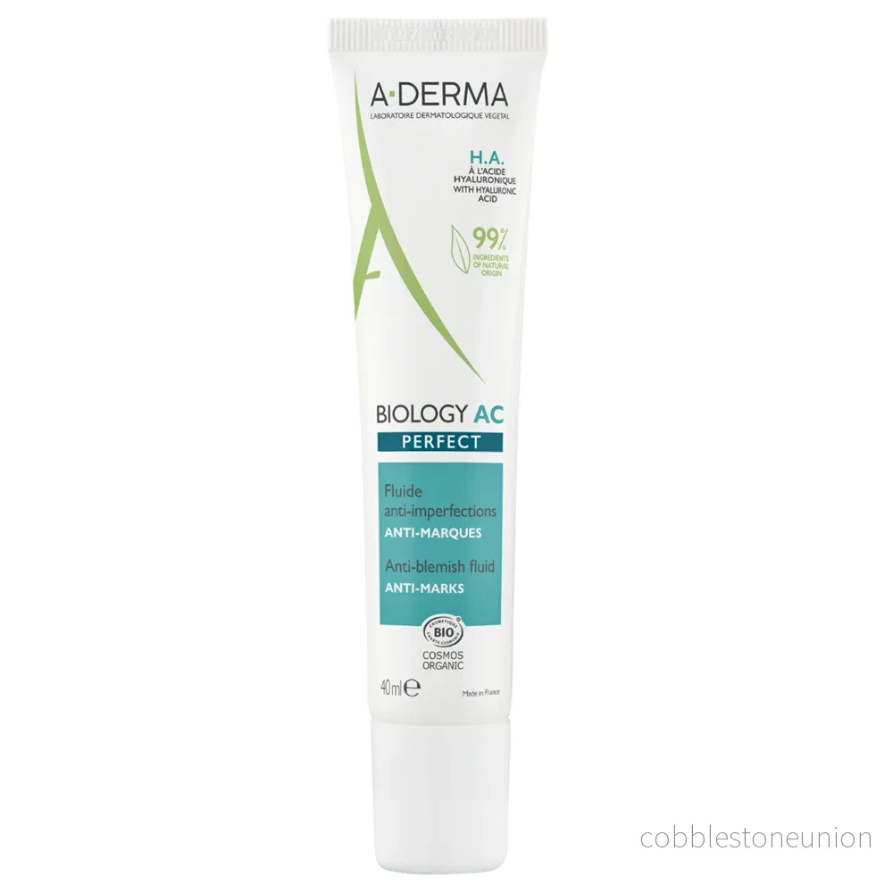 A-Derma, Biology AC Perfect, Imperfections, Fluid, Face, 40 ml