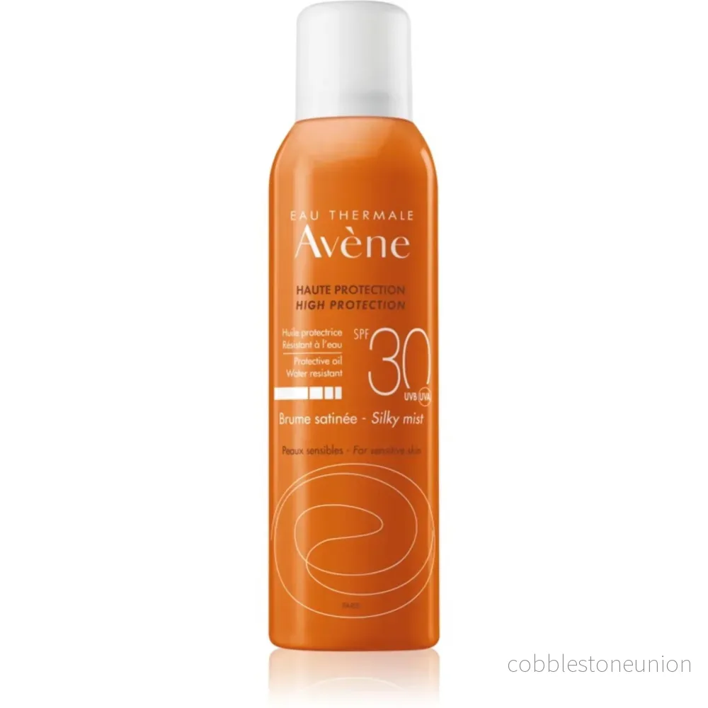 Avene, Silky Mist, Parabenfri, Återfuktar, Solkrämsspray, SPF30, 150 ml Avene, Silky Mist, Parabenfri, Återfuktar, Solkrämsspray, SPF30, 150 ml