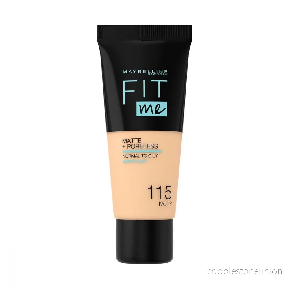 Maybelline, Fit Me Matte + Poreless, Liquid foundation, 150, Ivory, 30 ml