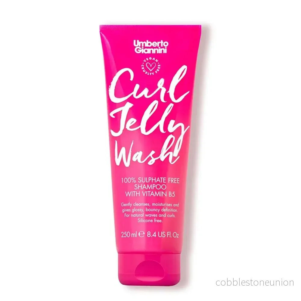Umberto Giannini, Curl Jelly, Vegan & Sulfate-Free, Hårschampo, Lockdefiniering, 250 ml