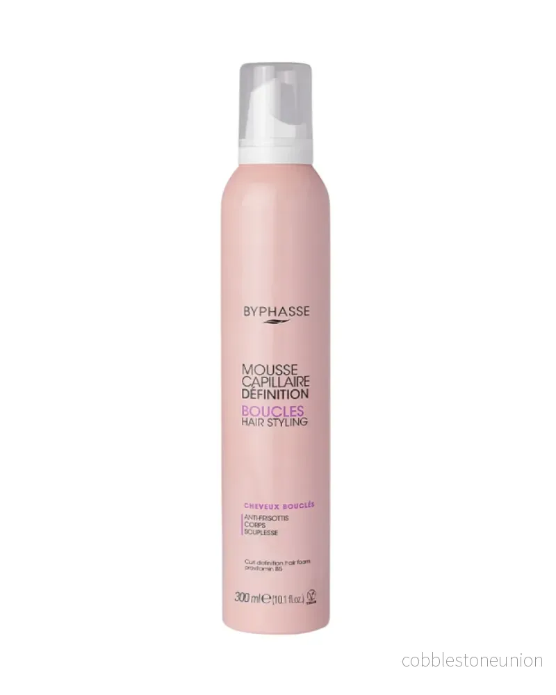 Byphasse, Active Curl, Hårstylingsmousse, För styling,, Starkt grepp, 300 ml