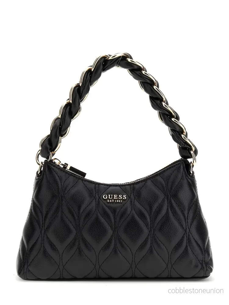 Guess Axelväska Maxine mini svart Guess Axelväska Maxine mini svart