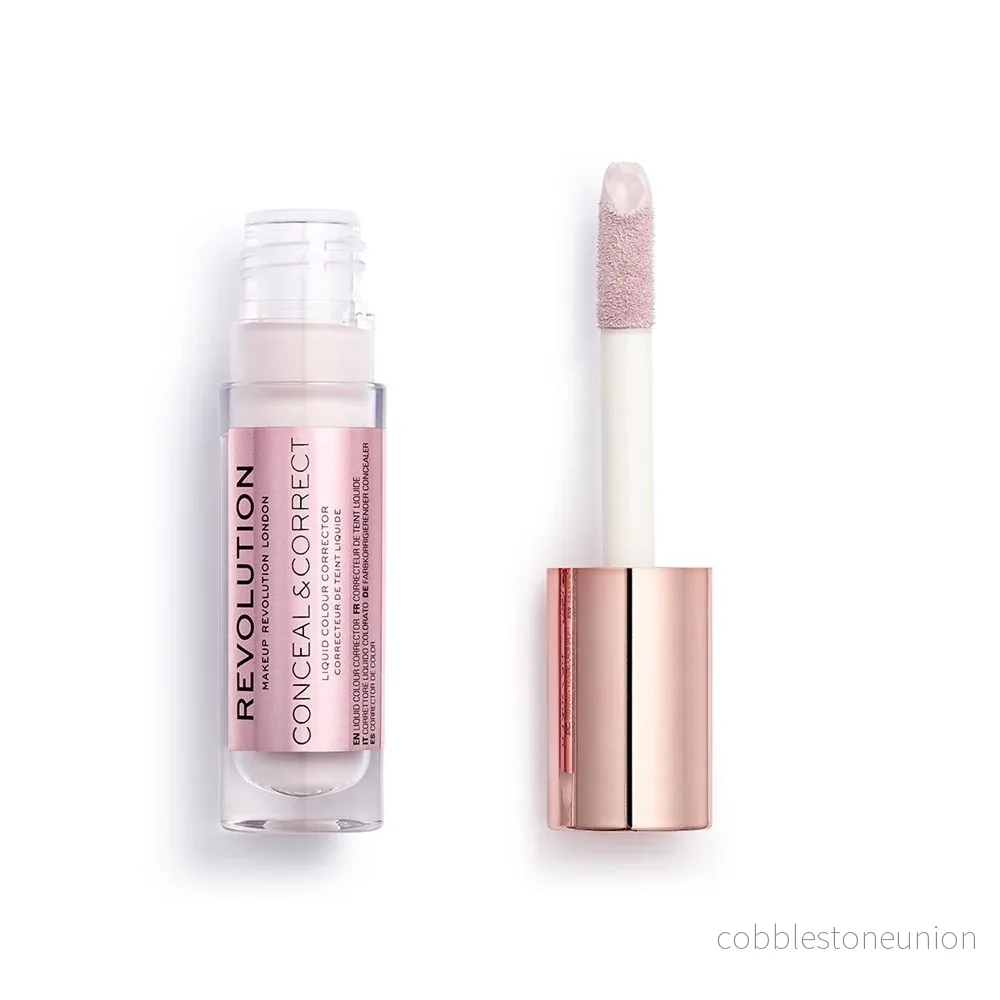 Makeup Revolution, Conceal & Correct, Korrigerande, Flytande concealer, Lavendel, 4 g Makeup Revolution, Conceal & Correct, Korrigerande, Flytande concealer, Lavendel, 4 g