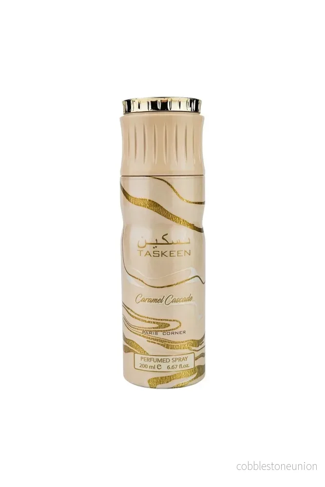 Paris Corner, Taskeen Caramel Cascade, Deodorantspray, Unisex, 200 ml