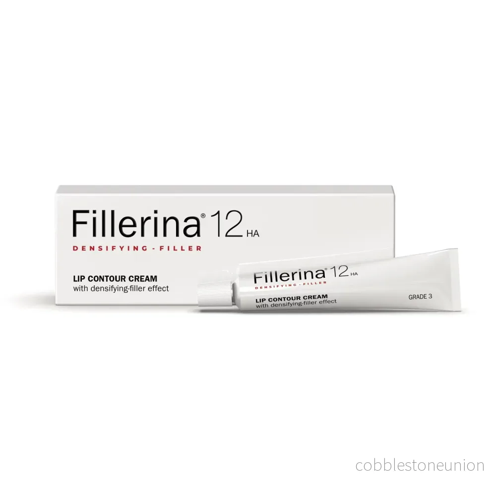 Labo Suisse, Fillerina 12HA Densifying Filler Grade 3, Hydrera & Stärk, Kräm, För läppkontur, 15 ml