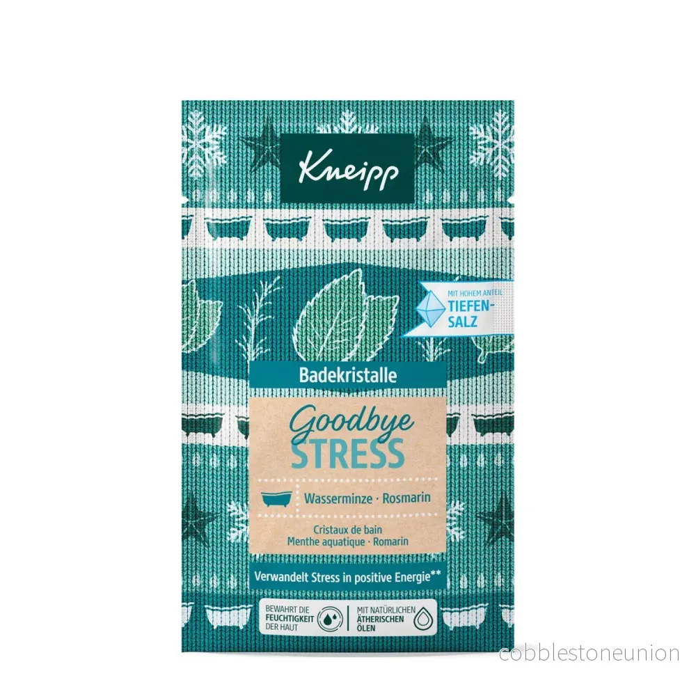 Kneipp, Goodbye Stress, Avslappnande, Badsalt, 60 g Kneipp, Goodbye Stress, Avslappnande, Badsalt, 60 g