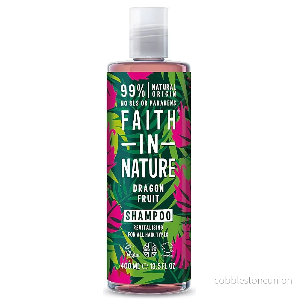 Faith In Nature, Dragon Fruit, Hårschampo, Revitalisering, 400 ml Faith In Nature, Dragon Fruit, Hårschampo, Revitalisering, 400 ml