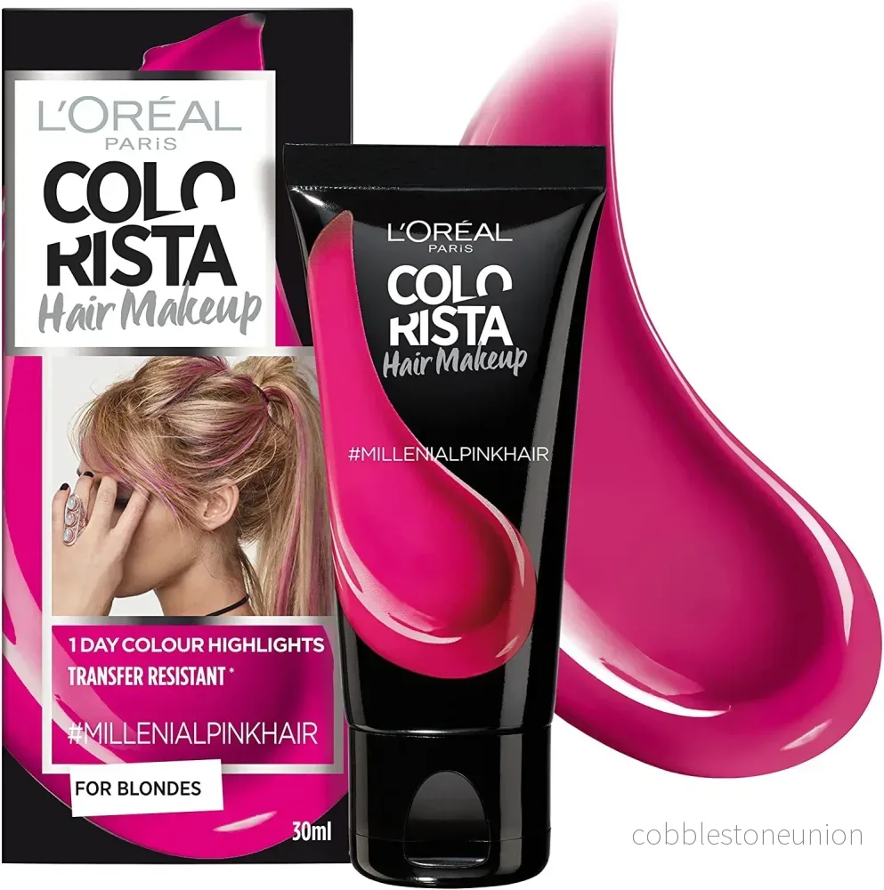 L’Oreal Paris, Colorista Hair Makeup, Semi-permanent hårfärg, #MILLENIALPINK, 30 ml L’Oreal Paris, Colorista Hair Makeup, Semi-permanent hårfärg, #MILLENIALPINK, 30 ml