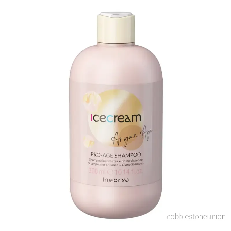 Inebrya, Ice Cream Pro-Age, Hair Shampoo, Skina, 300 ml