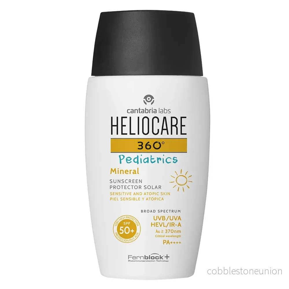 Cantabria Labs, Heliocare 360º Pediatrics, Mineral, Högt UV-skydd, Solkräm, Kropp, Mineral, 50 ml