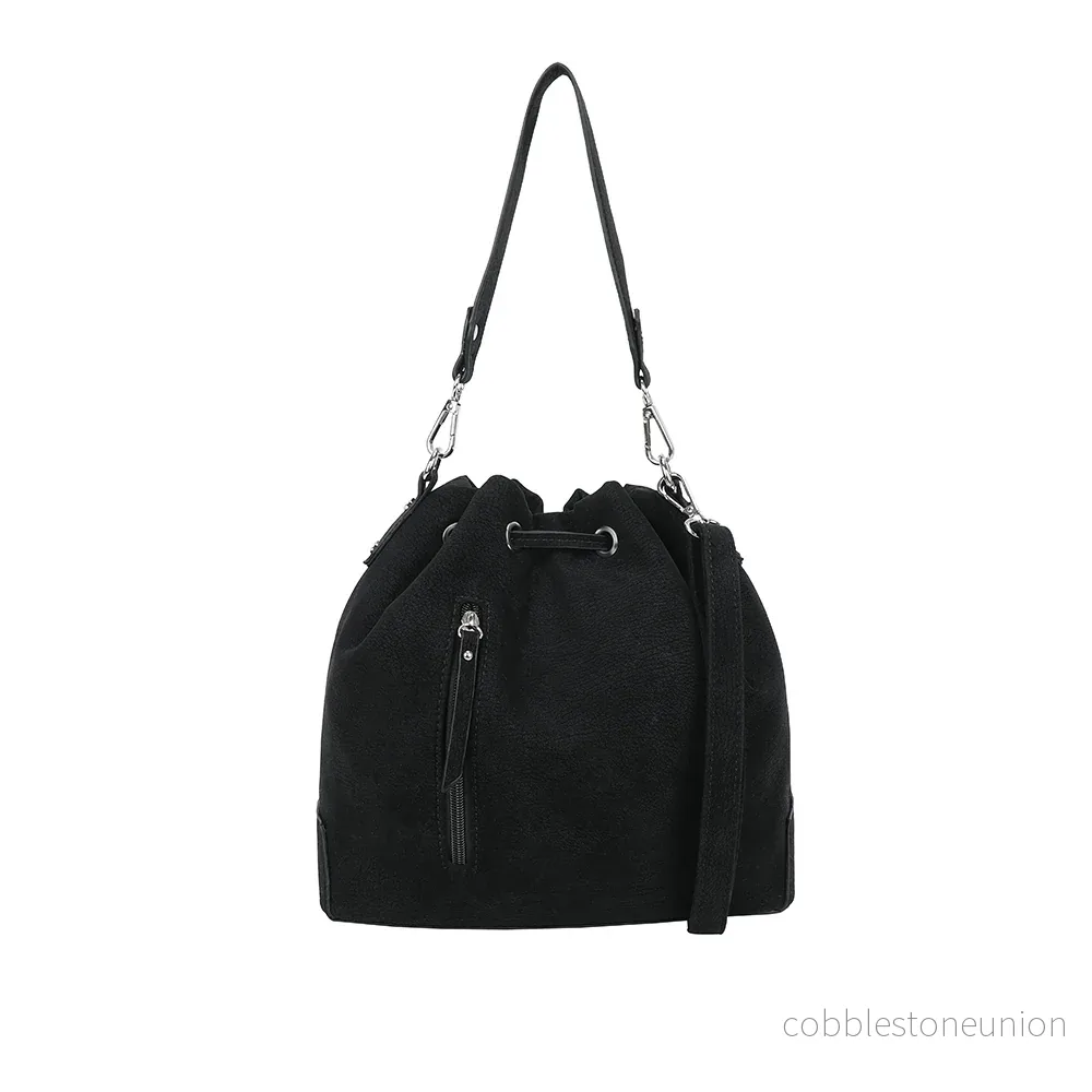 Ulrika Design Hinkväska Suede svart - Bild 3