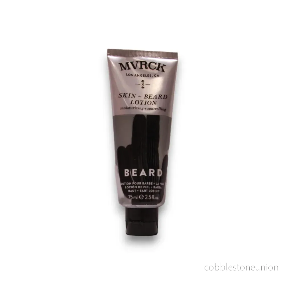Mvrck by Paul Mitchell, Beard Care, Parabenfri, Återfuktande, Dag, Lotion, För skägg och ansikte, 75 ml Mvrck by Paul Mitchell, Beard Care, Parabenfri, Återfuktande, Dag, Lotion, För skägg och ansikte, 75 ml