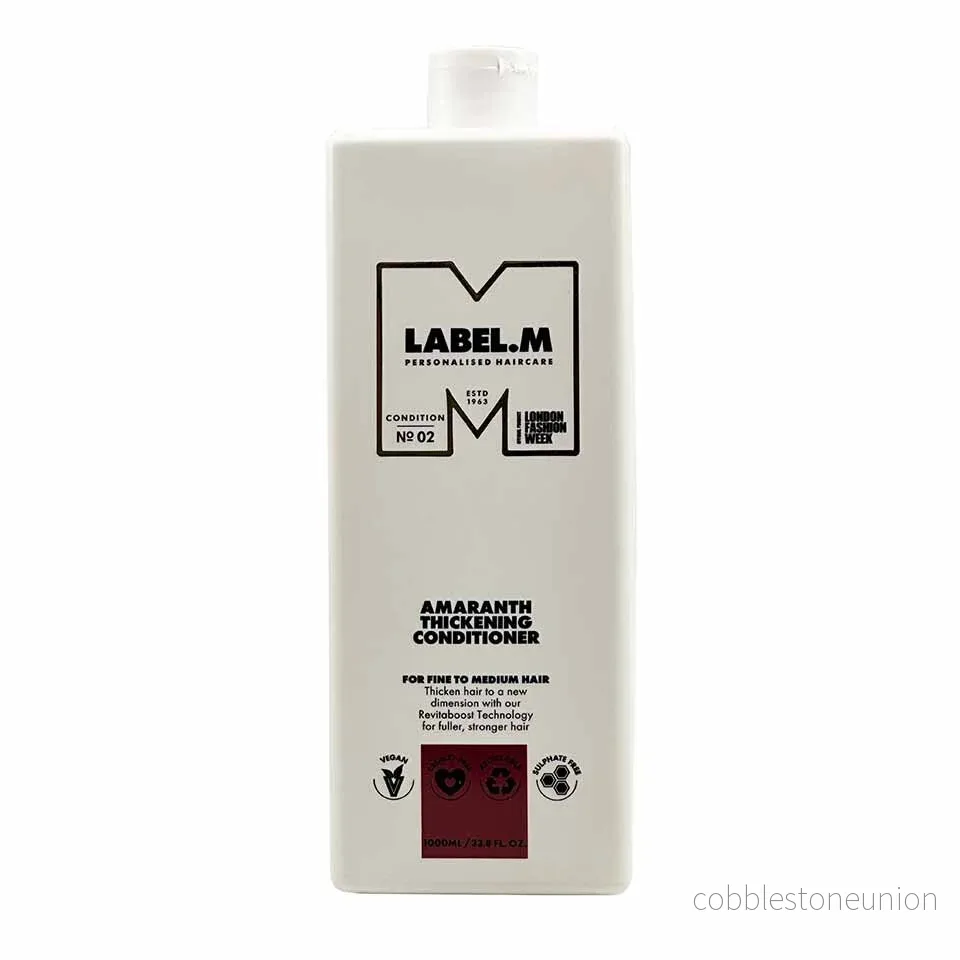 Label.M, Amaranth Thickening, Conditioner, Förtätning, 1000 ml
