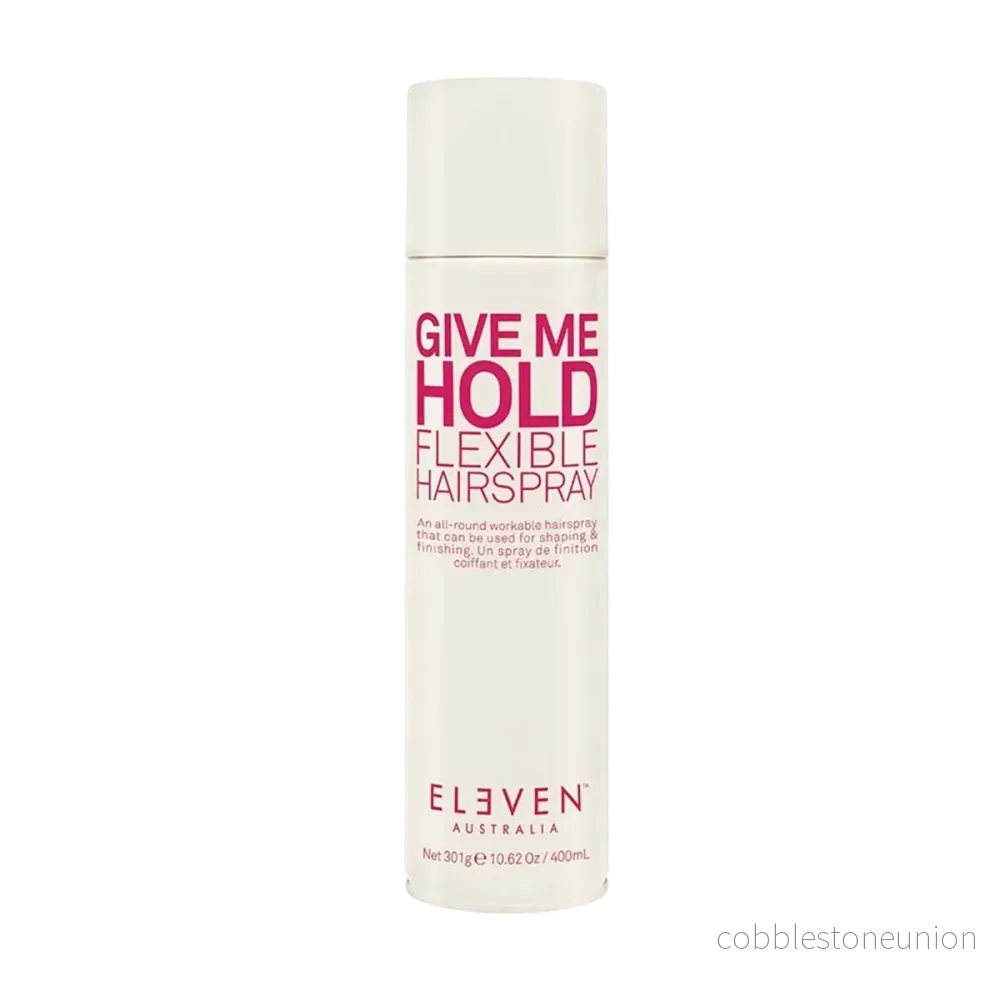 Eleven Australia, Give Me Hold, Hårspray, Forma & Ställ in, Flexibel fixering, Nr 7, 400 ml