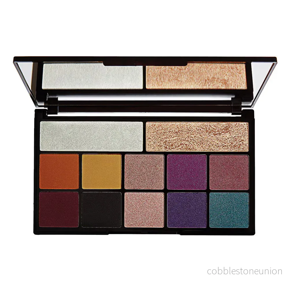 Makeup Revolution, Carmi, Eyeshadow Palette, Kiss of Fire, 12 Shades, 27g Makeup Revolution, Carmi, Eyeshadow Palette, Kiss of Fire, 12 Shades, 27g
