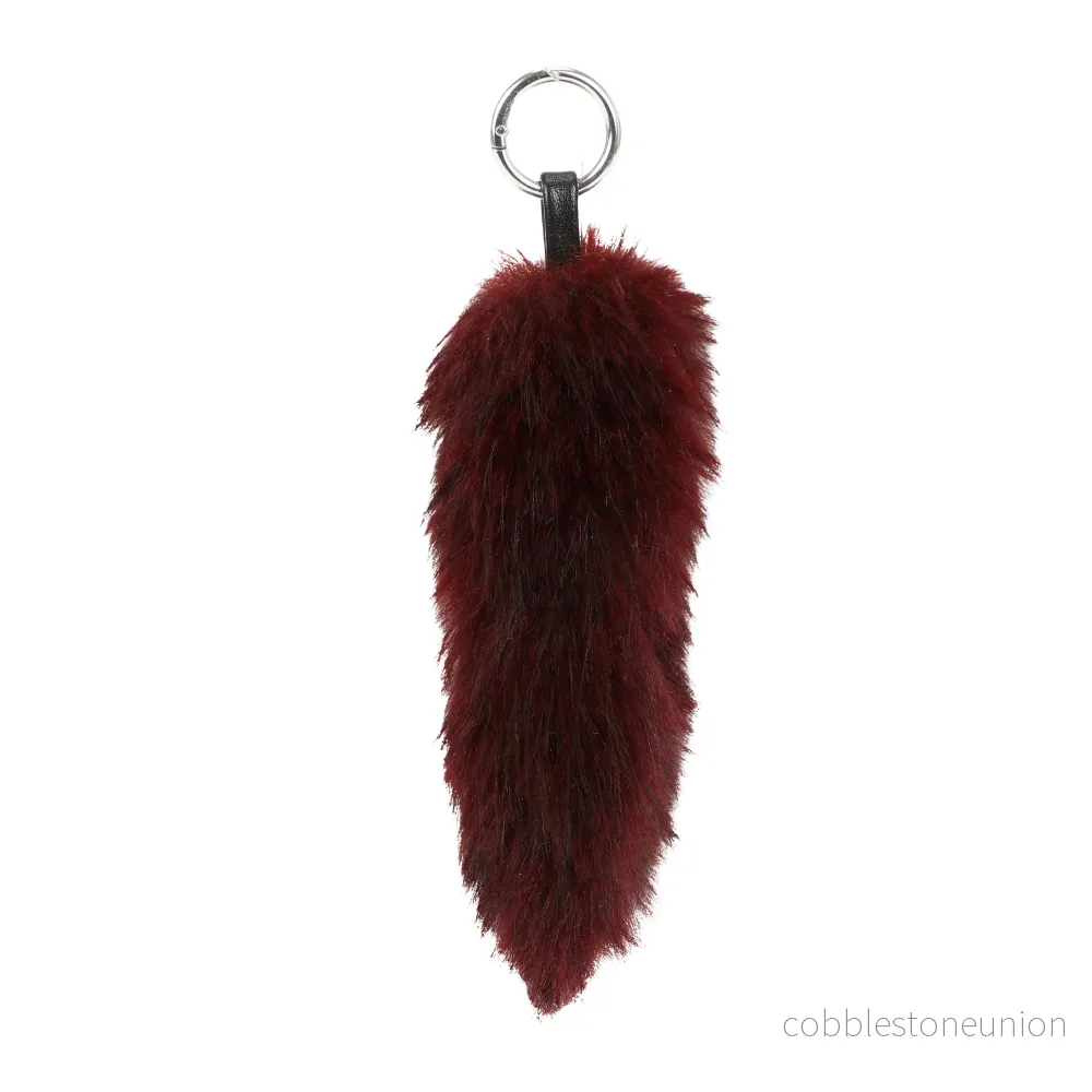 Ulrika Design Charms Fox burgundy/silver