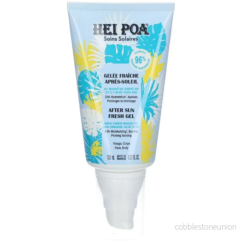 Hei Poa, After Sun, 24-timmars återfuktning, After-sun gel, 150 ml
